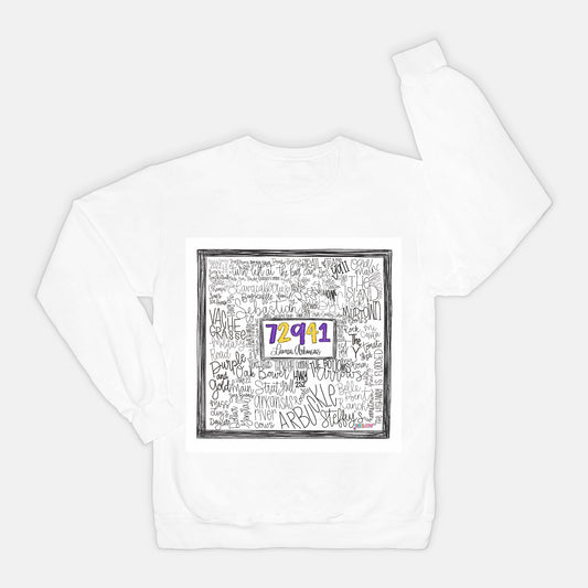 Lavaca Doodle Words Comfort Color Sweatshirt