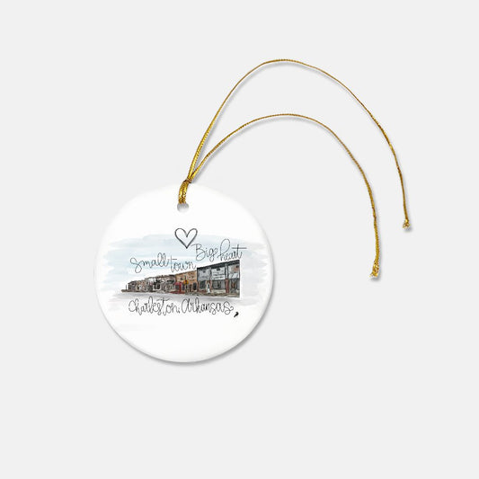 Charleston Ceramic Ornament