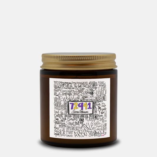 Lavaca Doodle Candle