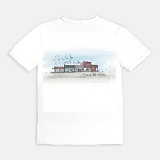 Lavaca Watercolor Comfort Colors Tee