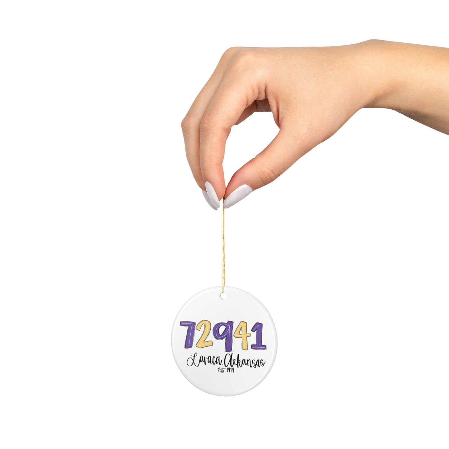Ceramic Ornament -72941 Lavaca