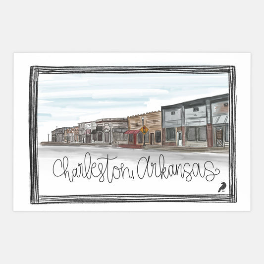 Charleston Downtown  Canvas