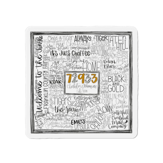 Charleston Home Town Collage Magnet
