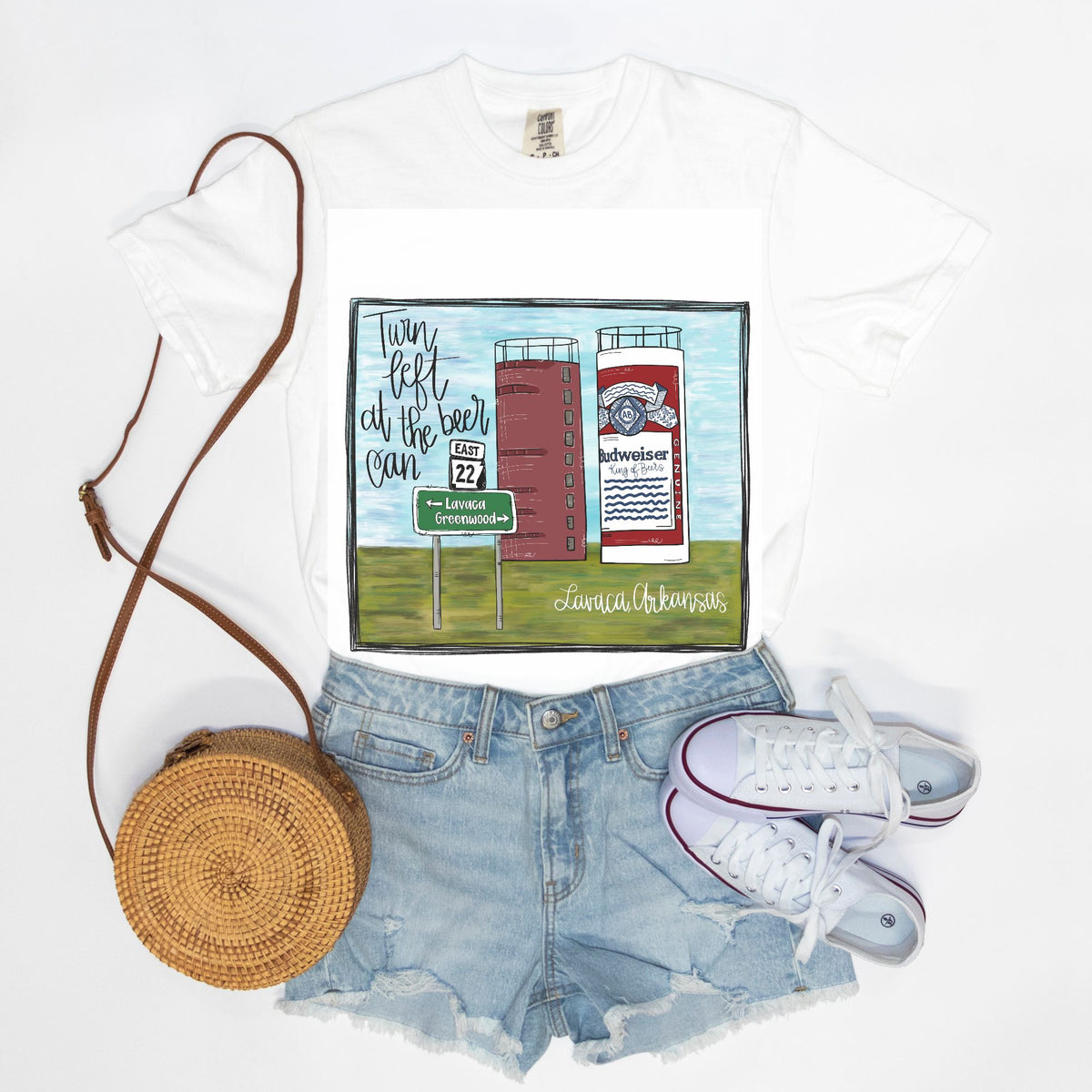 Belle Point Comfort Colors Tee