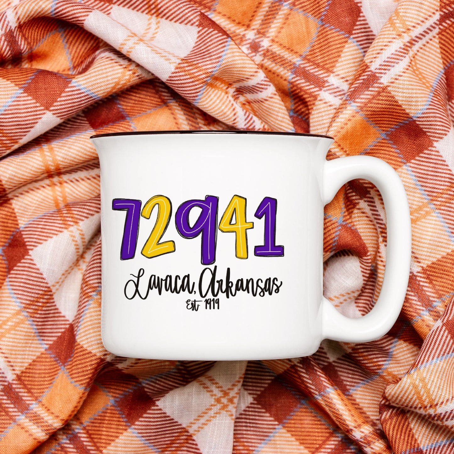 Ceramic Camp Mug White 13oz