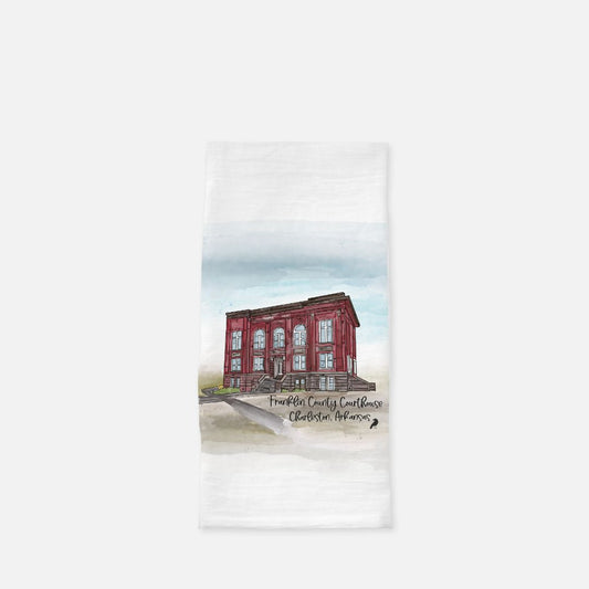 Franklin Co. Courthouse Tea Towel