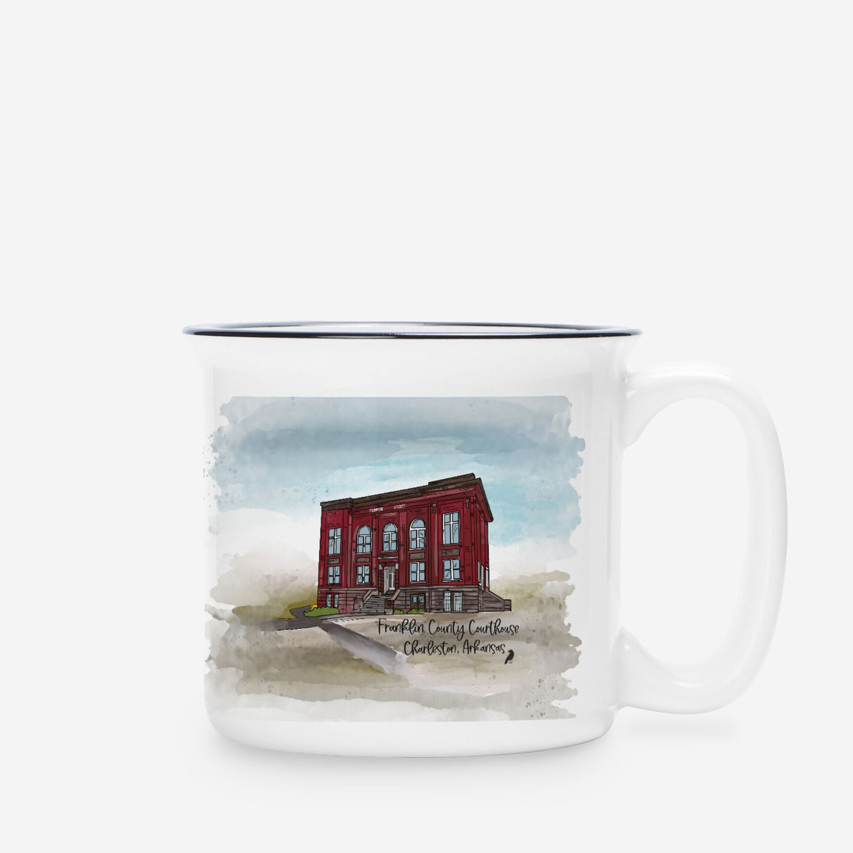 Courthouse Ceramic Mug