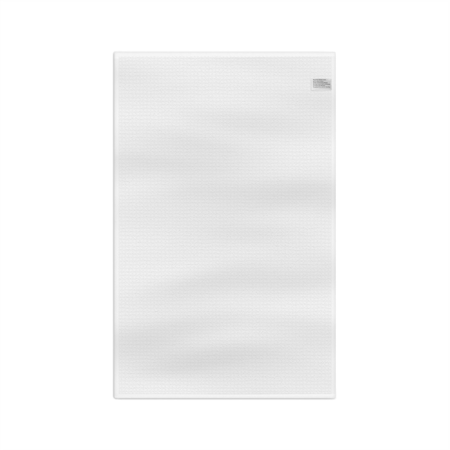 Handwritten Lyrics Microfiber Tea Towel — 7:03 Song Lyric Kitchen Towel