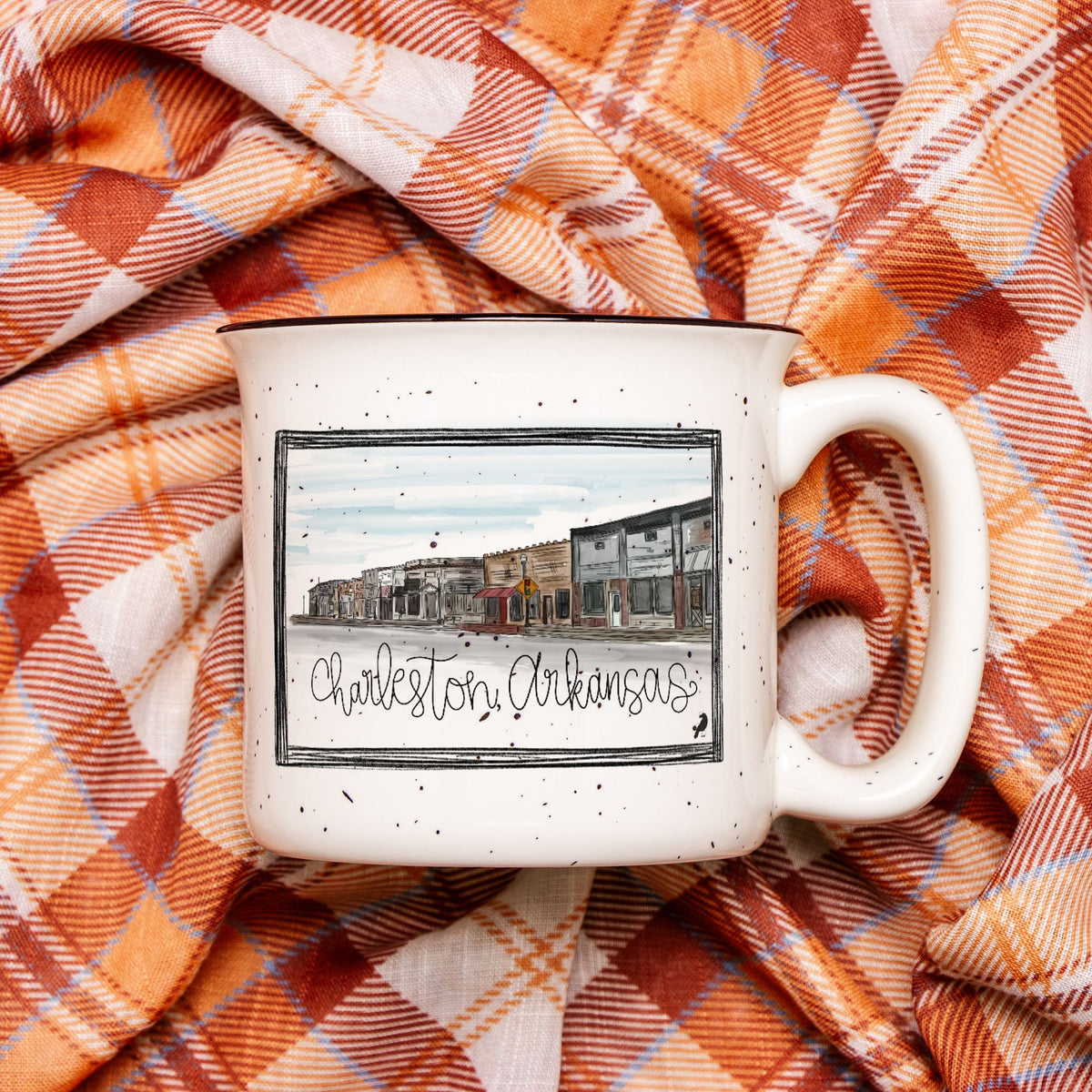 Charleston Watercolor Ceramic Mug