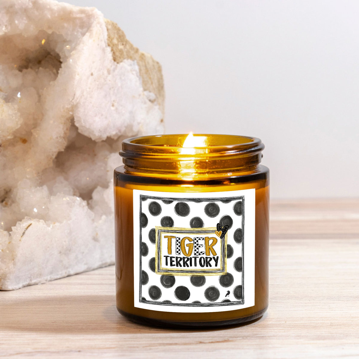 Tiger Territory  Amber Jar 4oz