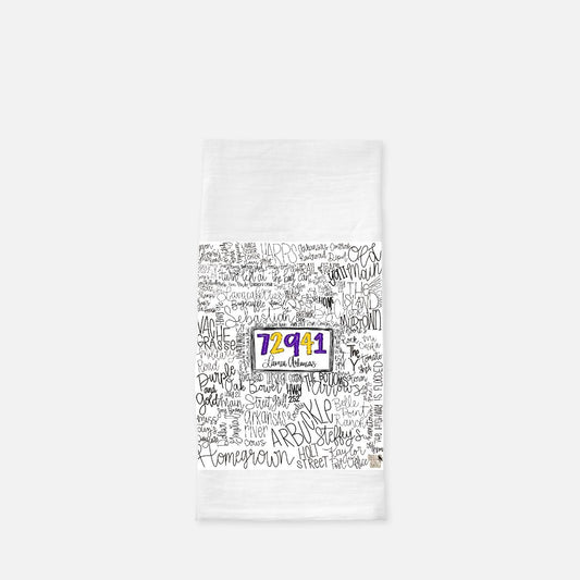 Lavaca Doodle Tea Towel (Flour Sack)