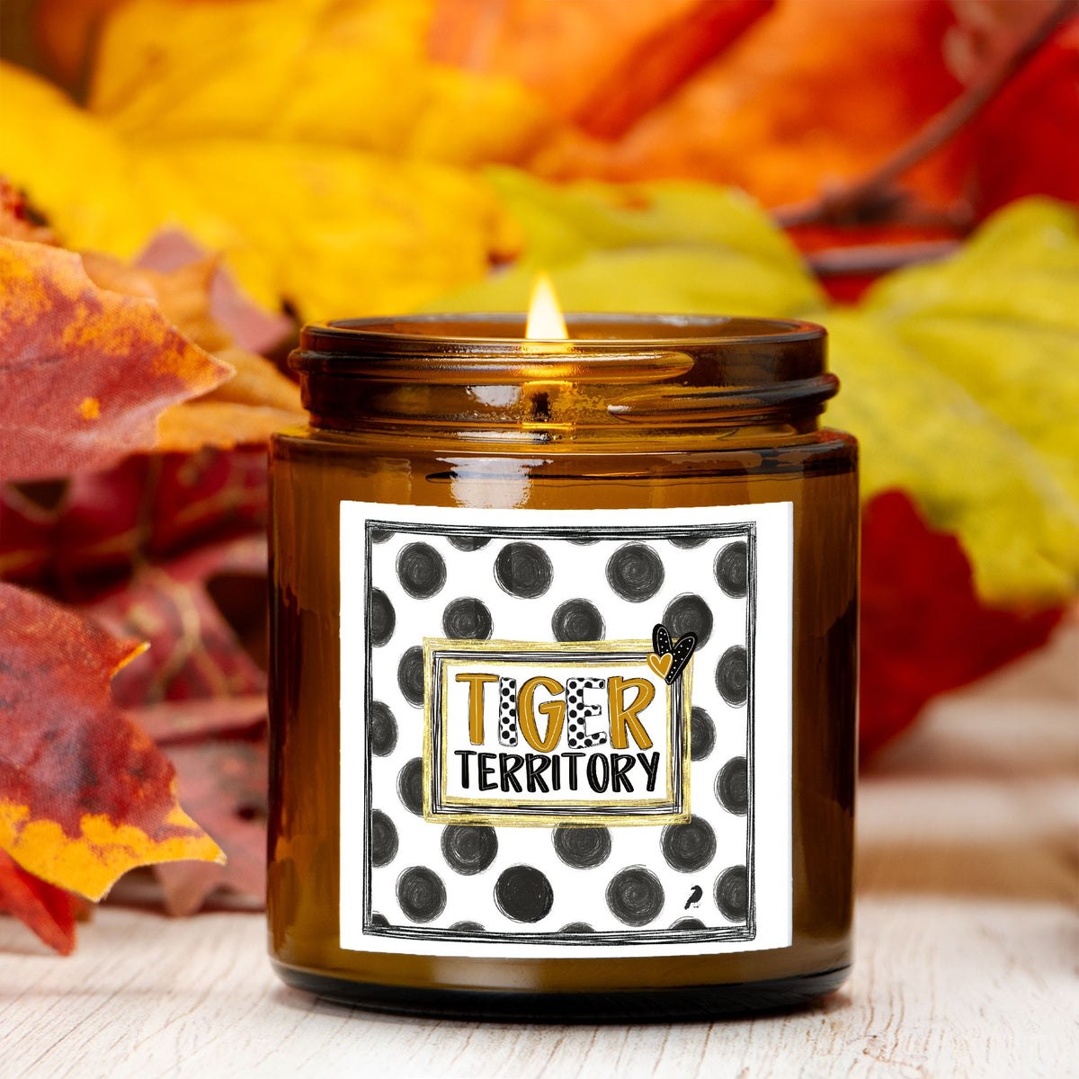 Tiger Territory  Amber Jar 4oz