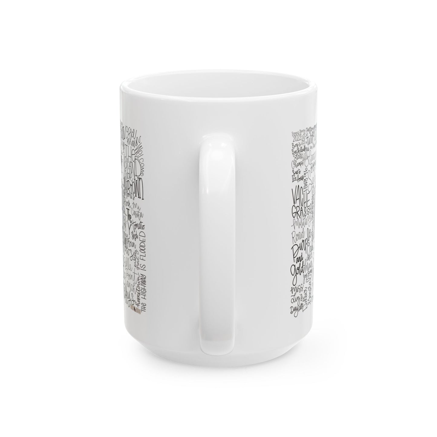 Lavaca Word Art Mug