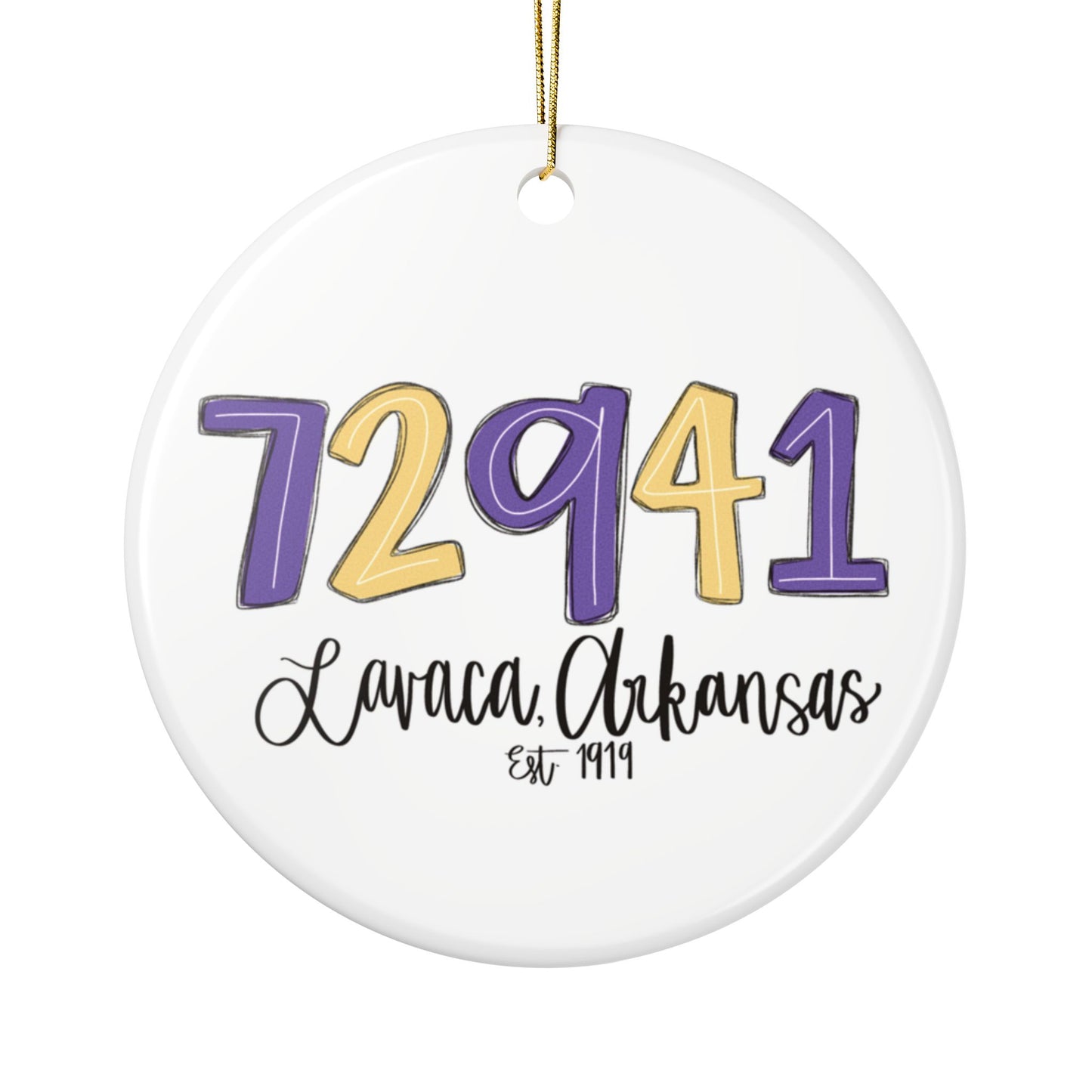 Ceramic Ornament -72941 Lavaca