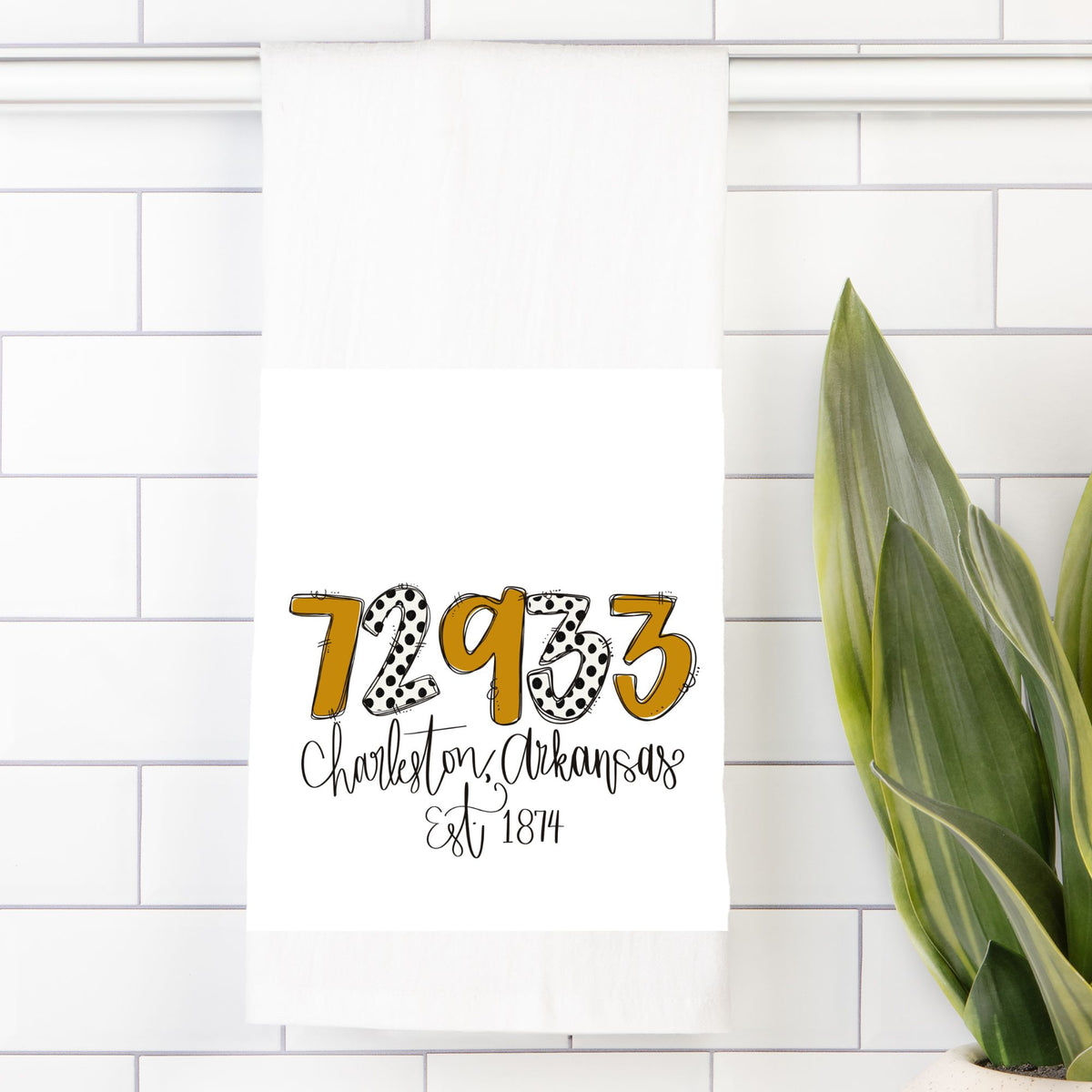Charleston Flour Sack Tea Towel