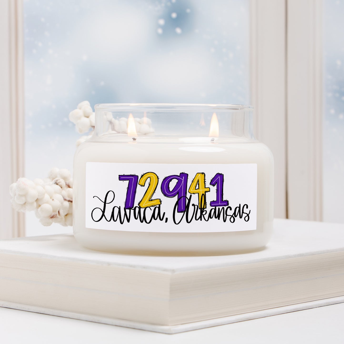 72941 Candle Apothecary Jar (Double Wick)