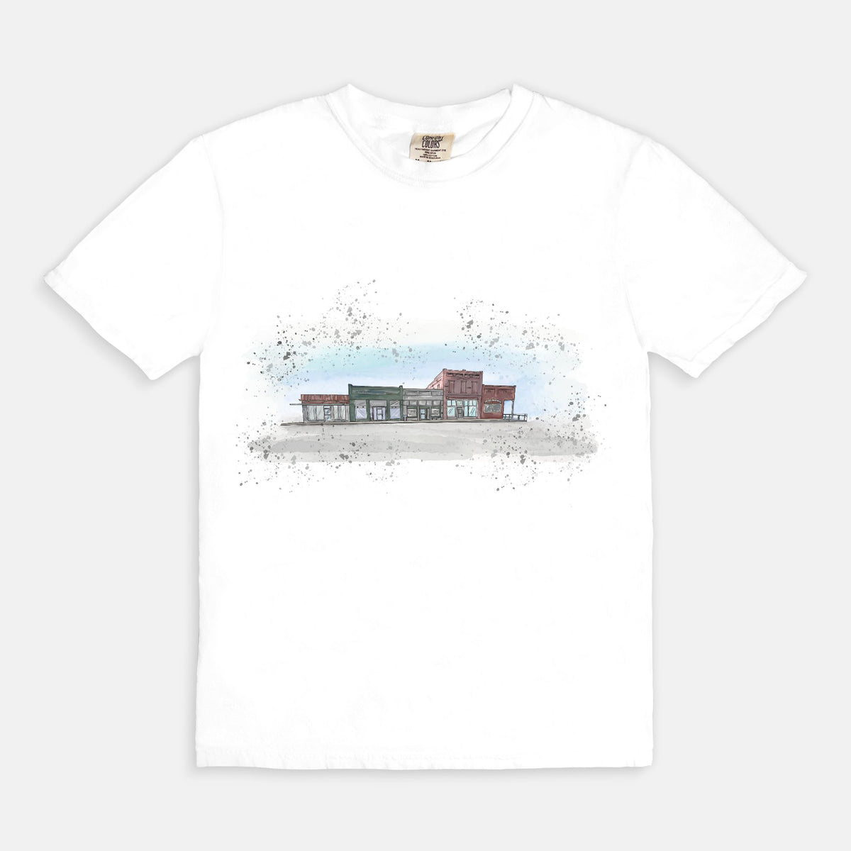 Lavaca Watercolor Comfort Colors Tee