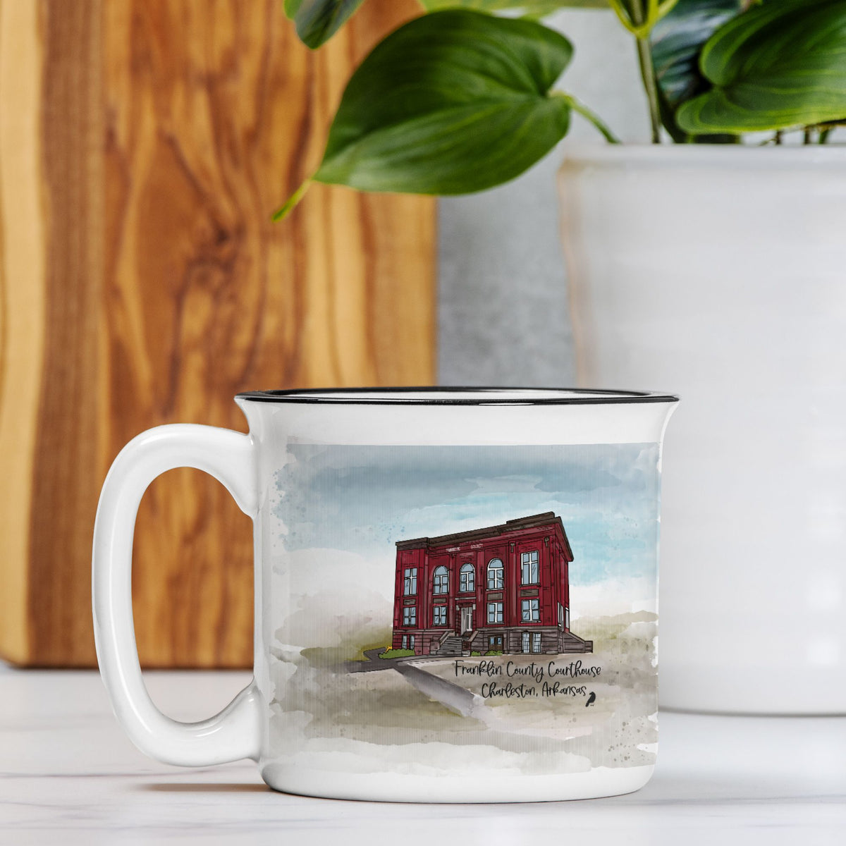Courthouse Ceramic Mug