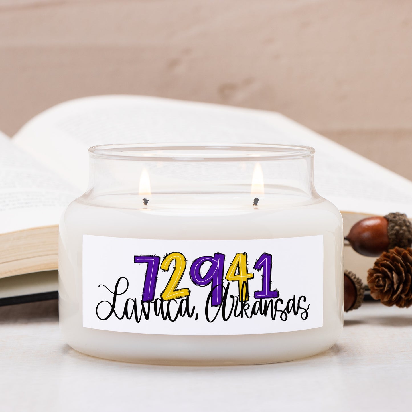 72941 Candle Apothecary Jar (Double Wick)