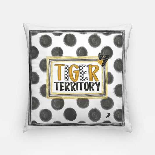 Tiger Territory Throw Pillow