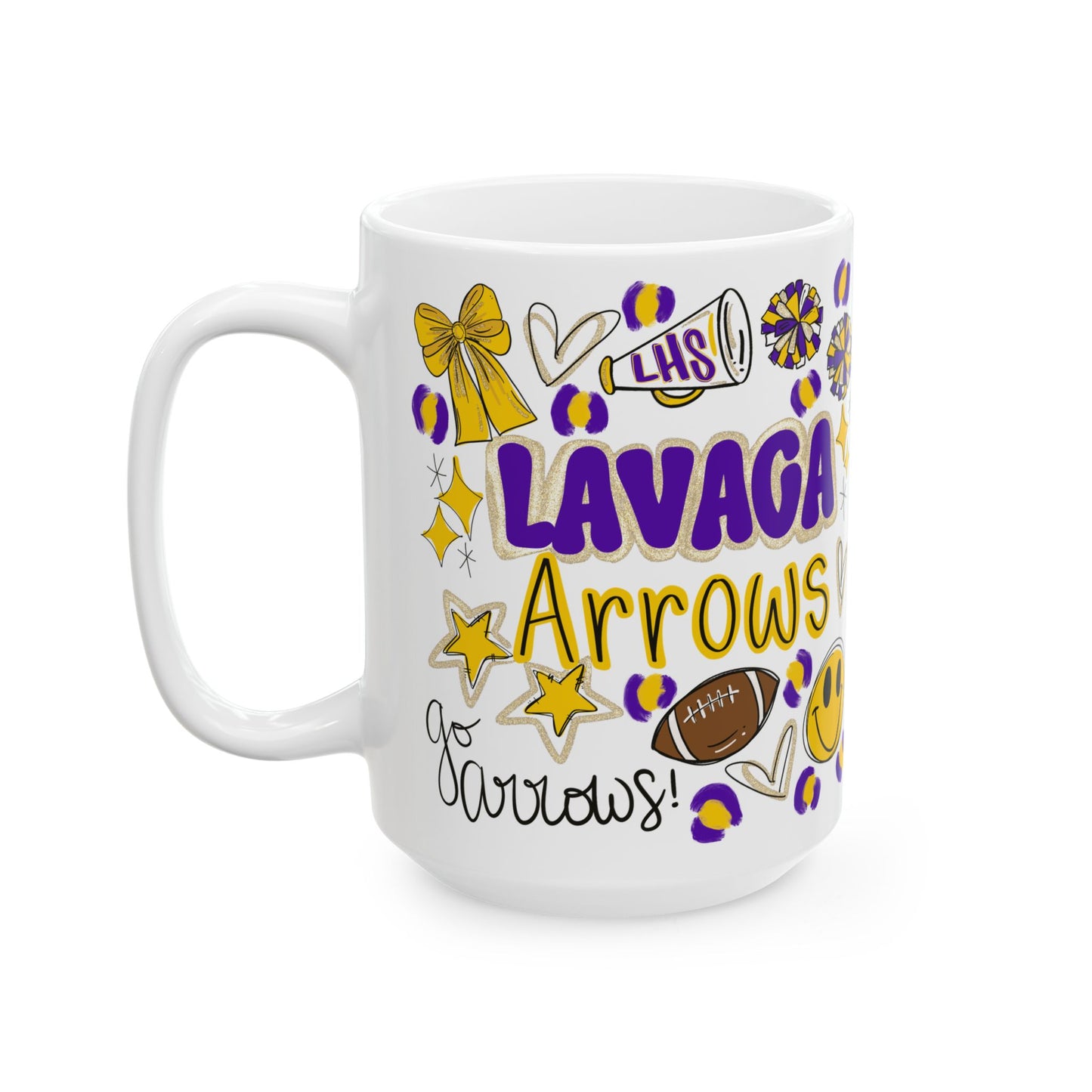 Aaron’s Ceramic Mug, (15oz)