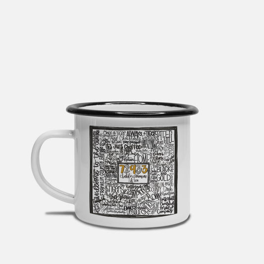 Charleston Camp Mug 10 oz. (Black Rim)