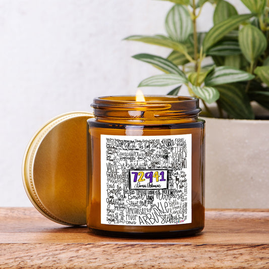 Lavaca Doodle Candle