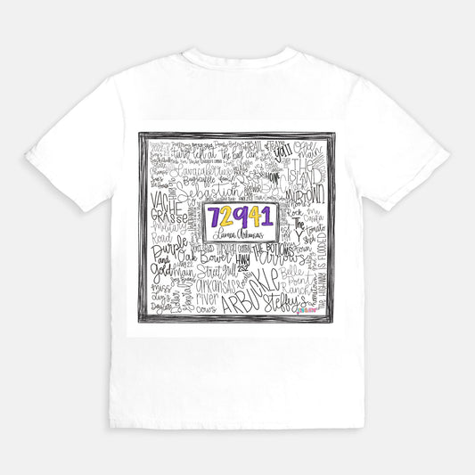 Lavaca Doodle Words Tee