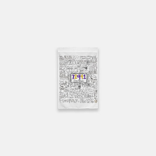 Lavaca Doodle Words Garden Flag - 12" x 18"