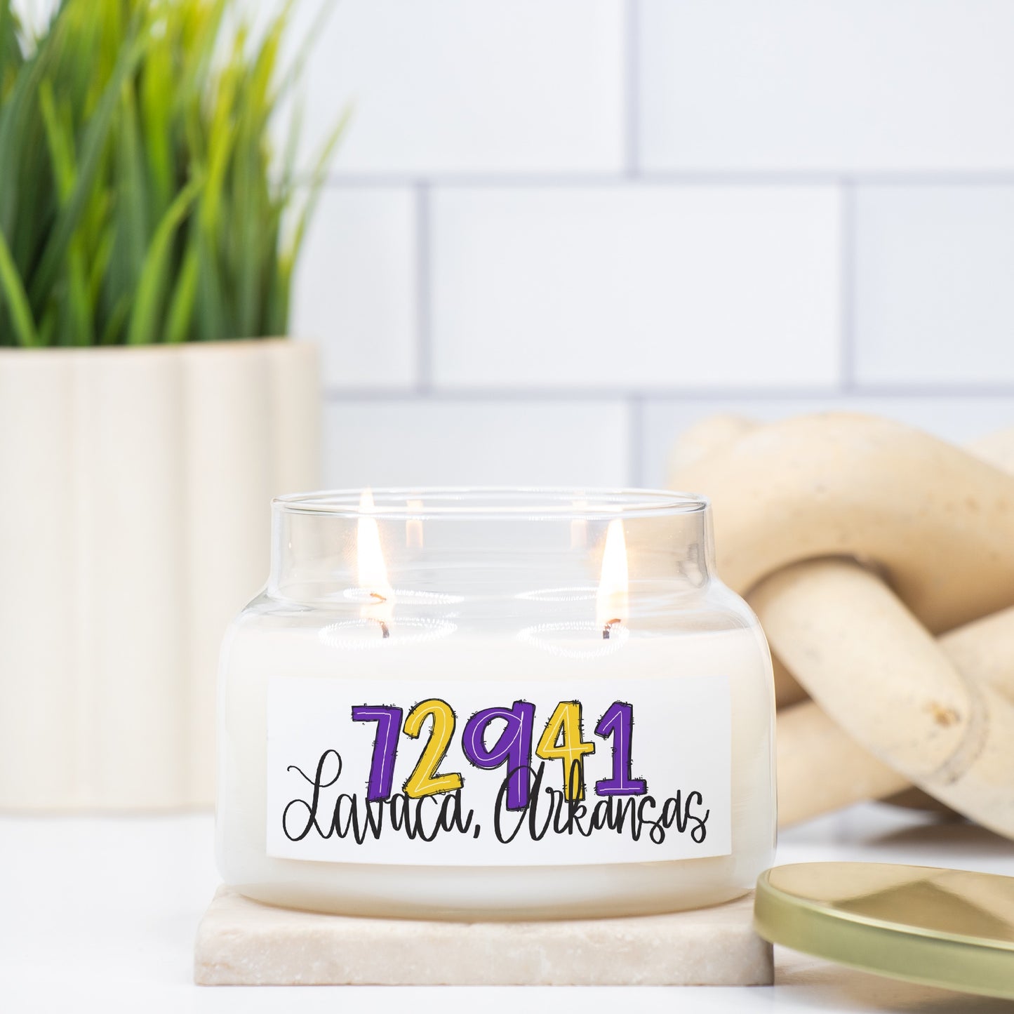 72941 Candle Apothecary Jar (Double Wick)